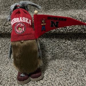 Nebraska Cornhuskers Homemade Gnome